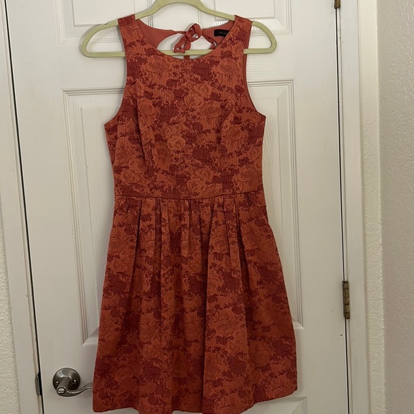 The Limited brocade Persimmon party dress , women’s 4 - Picture 2 of 10